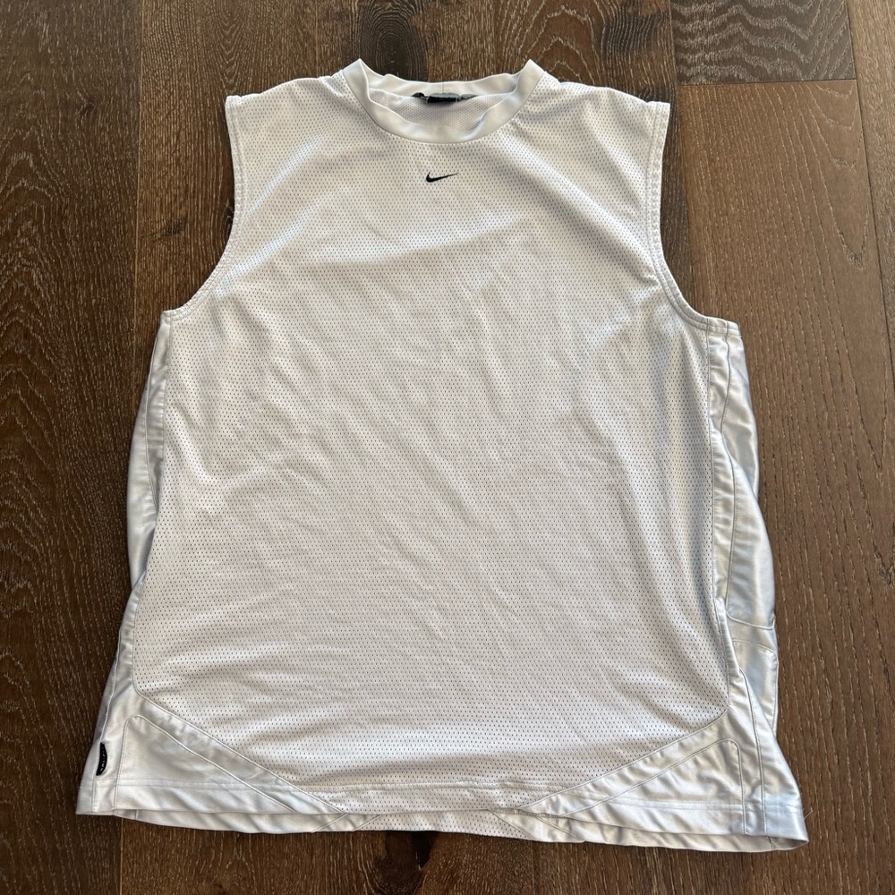 Nike Center‎ Swoosh Active Dry Fit performance sleeveless Gray Size XL